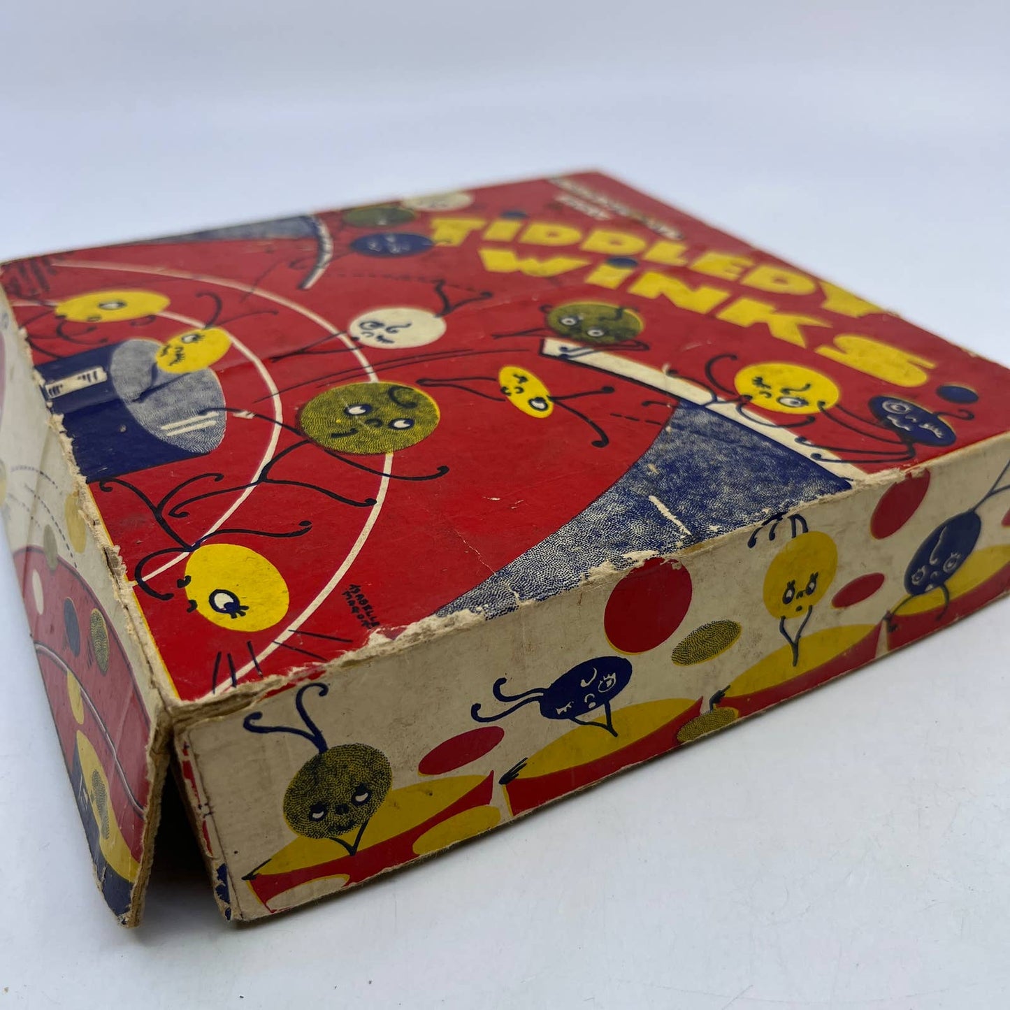 Vintage Transogram Gold Medal Toy Tiddledy Winks Game TH6