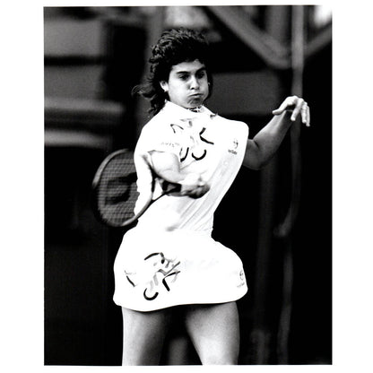 1989 Original Press Photo Women's Tennis Gabriela Sabatini ~8x10" AD2-2