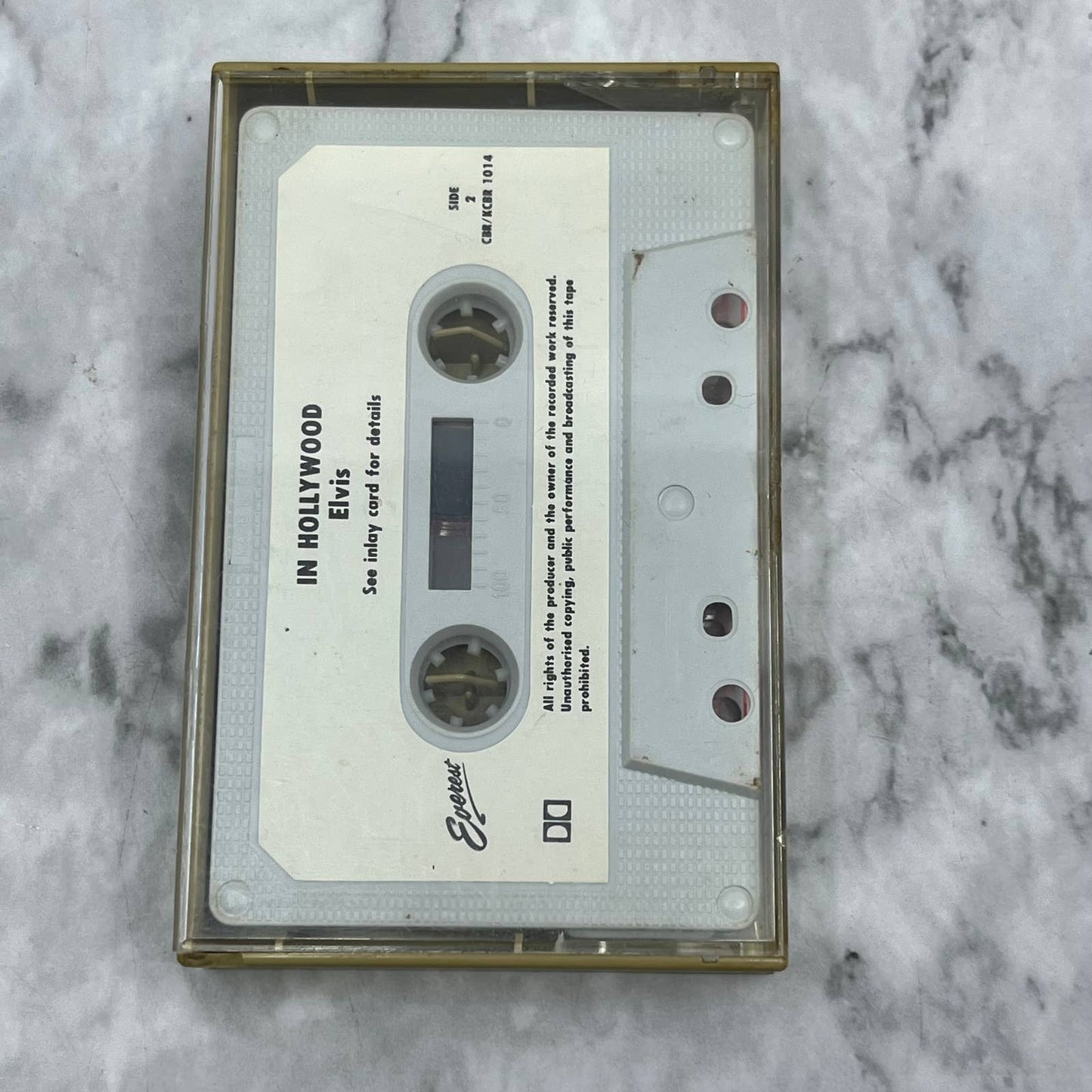 Elvis - In Hollywood - No Jacket Cassette Tape TJ6-86