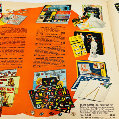 1959 CHRISTMAS TOY CATALOG Glaser’s Juvenile Furniture & Toys Baltimore MD BA3