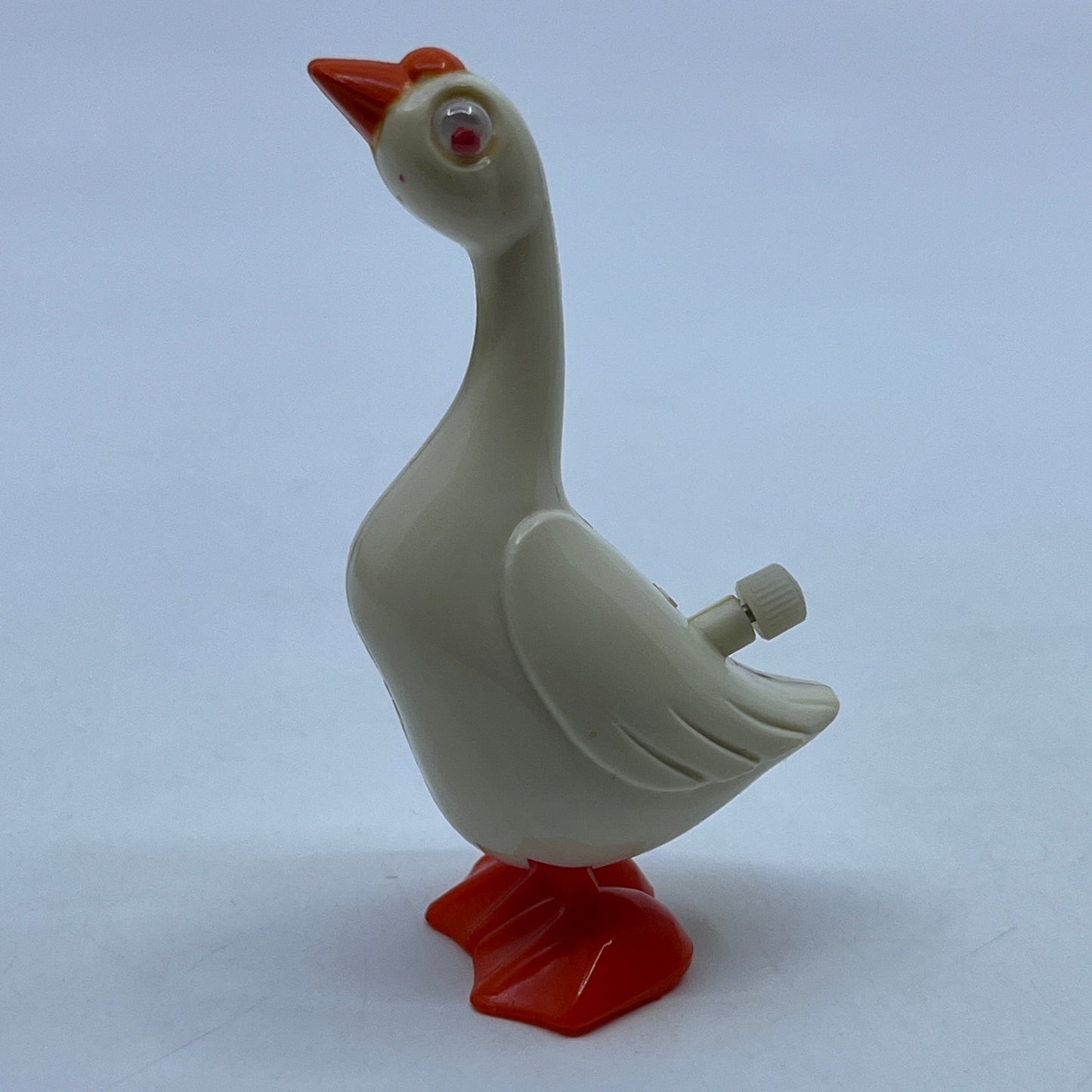 Tomy White Google Eye Goose Pocket Pet 1977 Wind Up Toy WORKS TH9