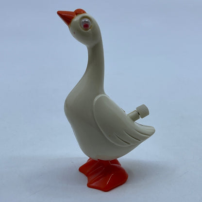 Tomy White Google Eye Goose Pocket Pet 1977 Wind Up Toy WORKS TH9