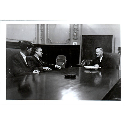 1965 Conference Nils A. Boe, Juan Felipe Yriart Douglas Yriart Photo 5x7 TK1-P4