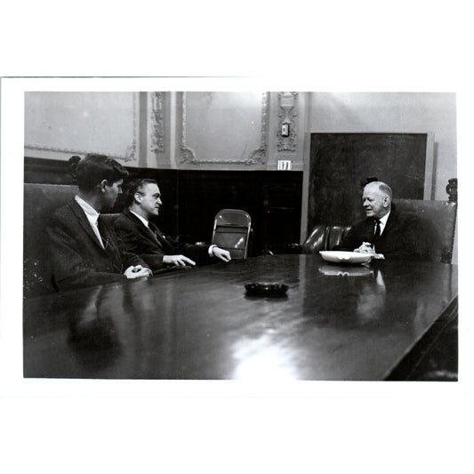 1965 Conference Nils A. Boe, Juan Felipe Yriart Douglas Yriart Photo 5x7 B10