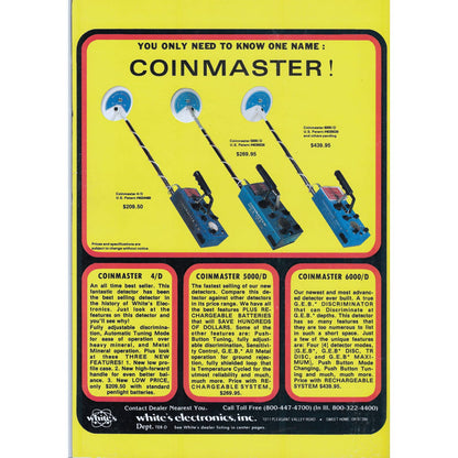 Long John Lathams Lost Treasure Magazine Lost Mines, Buried, Sunken Oct 1978 M1