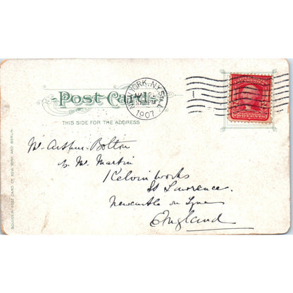 White House Executive Offices 1907 Washington D.C. Original Postcard P1-16