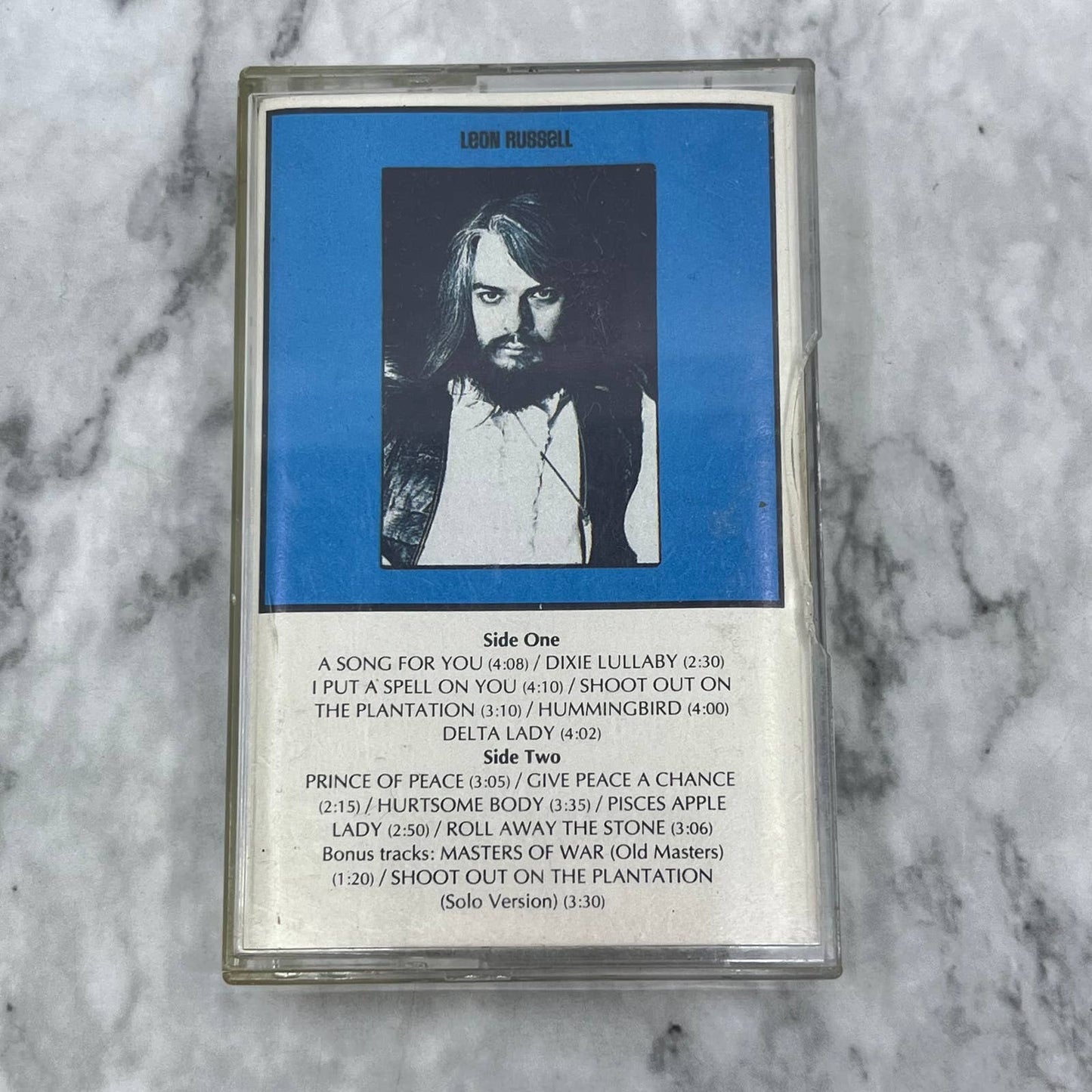 LEON RUSSELL ‎– S/T 1989 US Issue Cassette Tape TH1-32