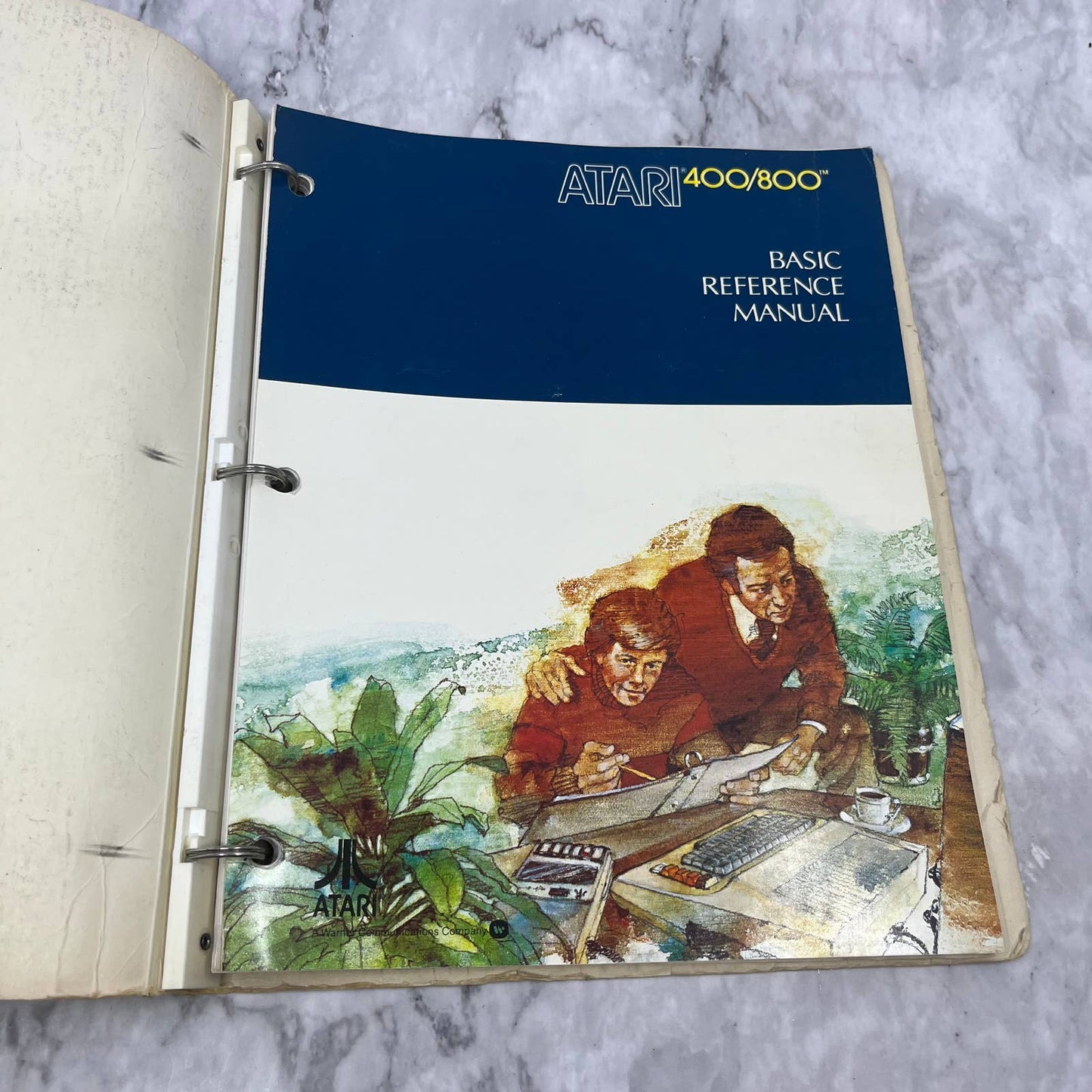 Original 1979 Atari 400/800 Personal Computer Owner's Manual TJ7