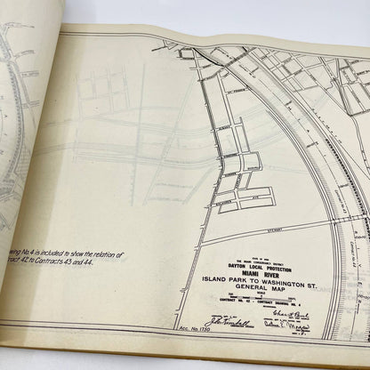 1910 Atlas Selected Contract and Information Drawings Dayton Ohio TE7