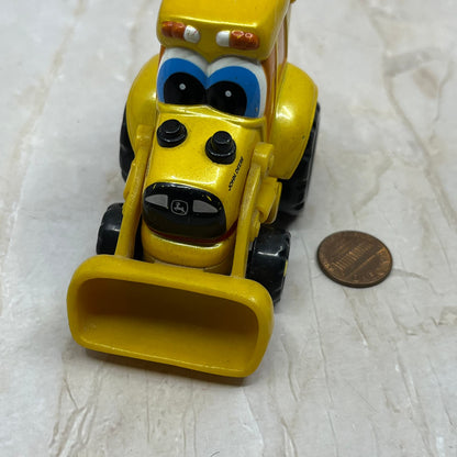 John Deere ERTL Kids Johnny Yellow Farm Tractor Toy Loader Heavy Duty TE5-S2