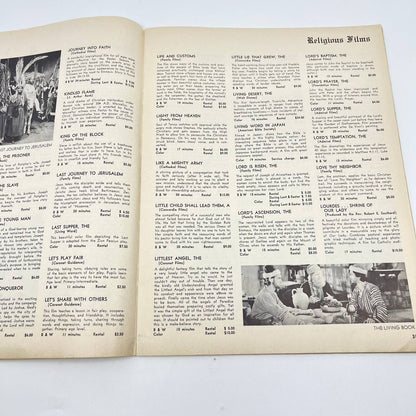 1960 IDEAL PICTURES 16MM Movie Rental and Loan Film Library Catalog TE2