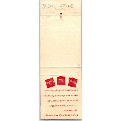 Carson's Department Store Advertising Matchbook Cover MM9-9