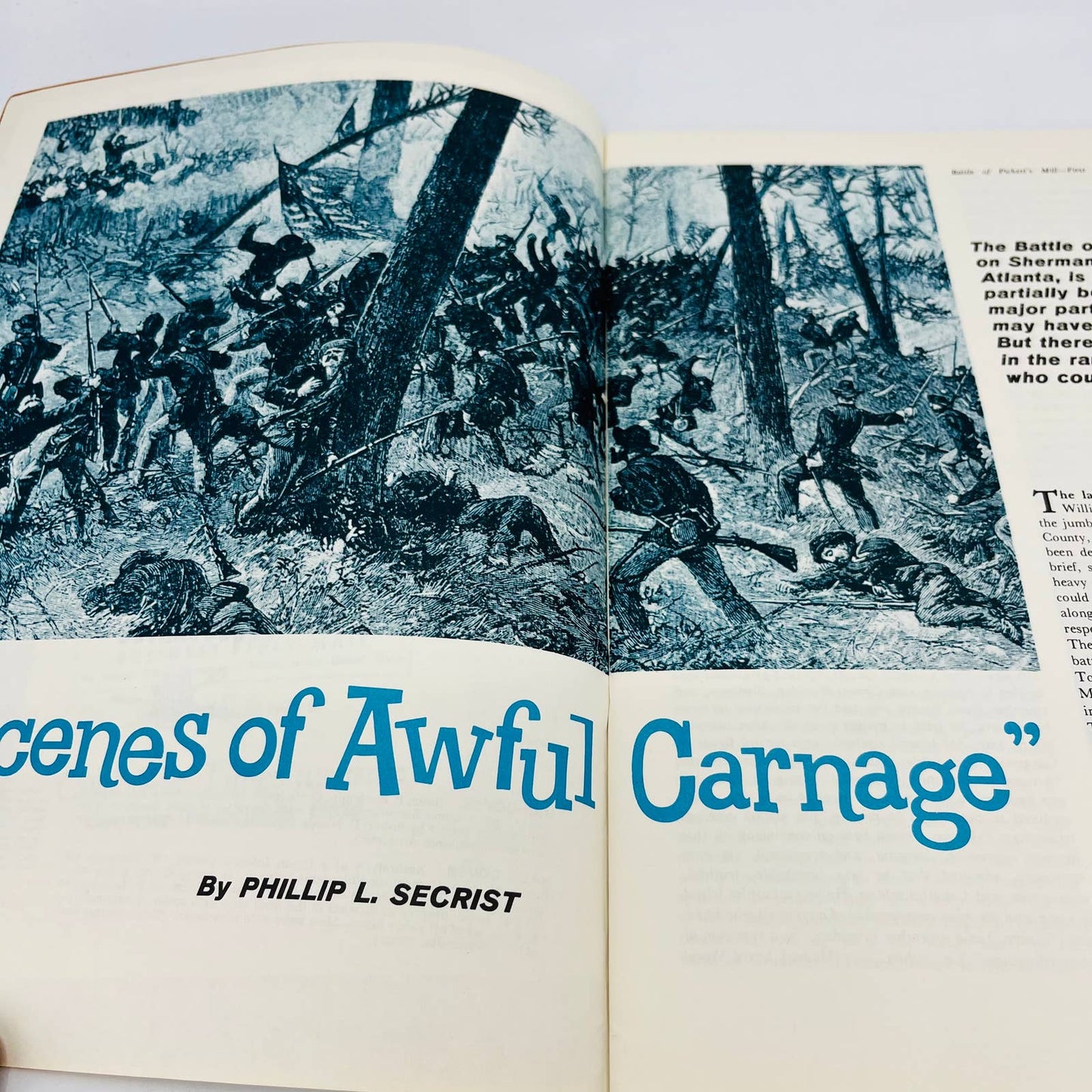 Vintage Civil War Times Illustrated June 1971 Scenes of Awful Carnage