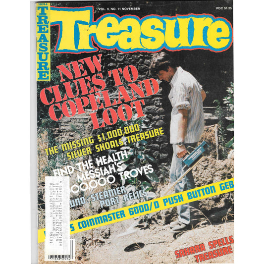 Treasure Magazine - Treasure Hunting Metal Detecting Nov 1978 M4