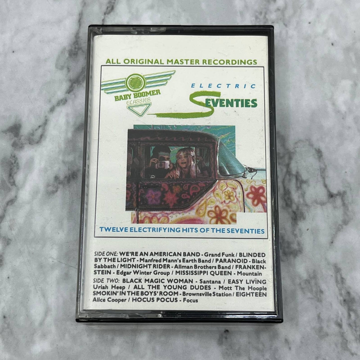 Baby Boomer Classics - Electric Seventies Rock Compilation Cassette Tape TJ6-78