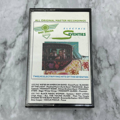 Baby Boomer Classics - Electric Seventies Rock Compilation Cassette Tape TJ6-78