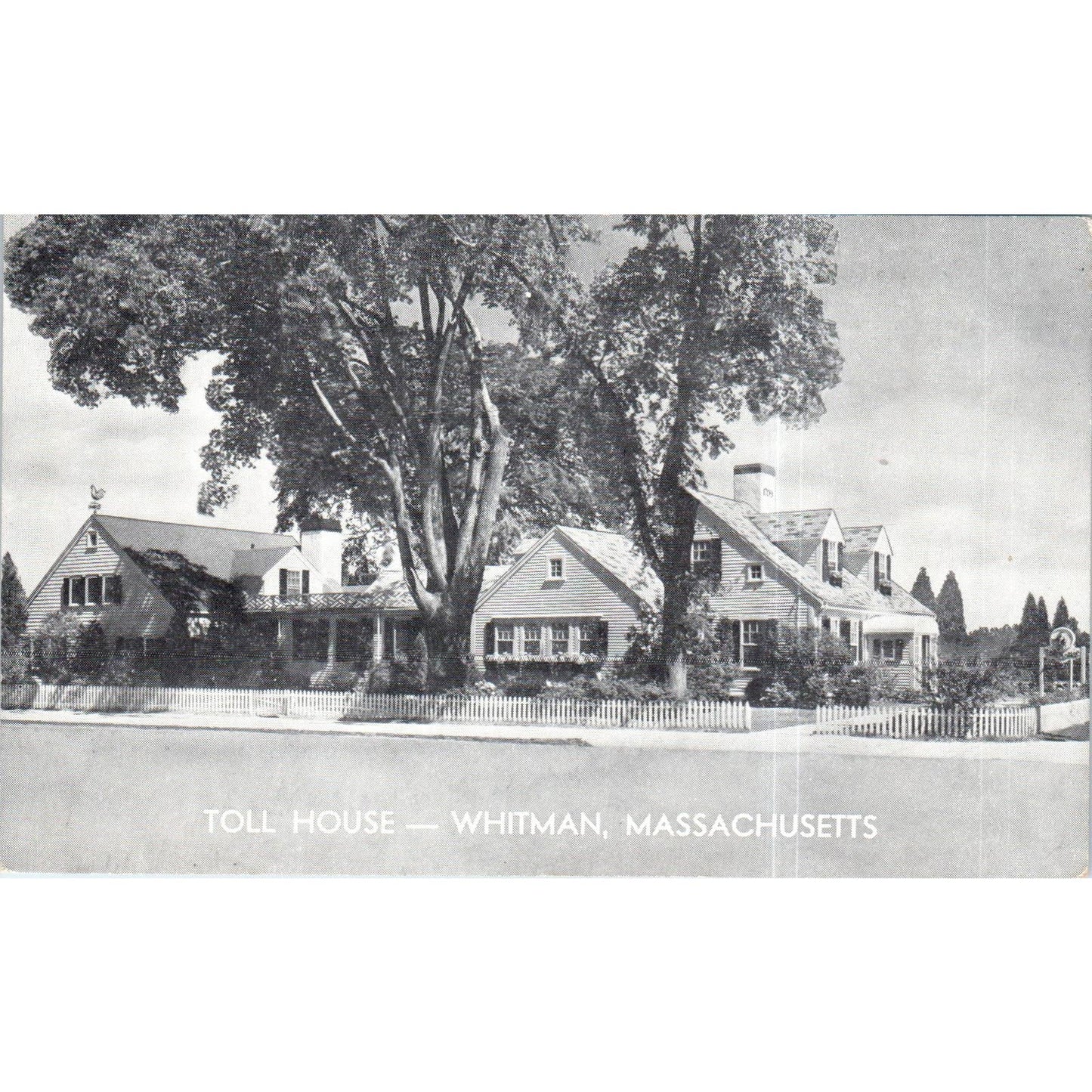 Toll House Whitman Massachusetts Original Postcard TK1-P12