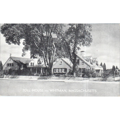 Toll House Whitman Massachusetts Original Postcard TK1-P12