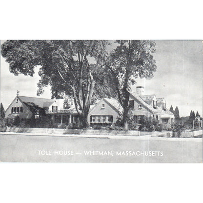Toll House Whitman Massachusetts Original Postcard P2-7