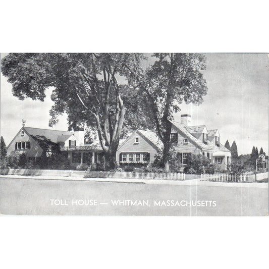 Toll House Whitman Massachusetts Original Postcard P2-7