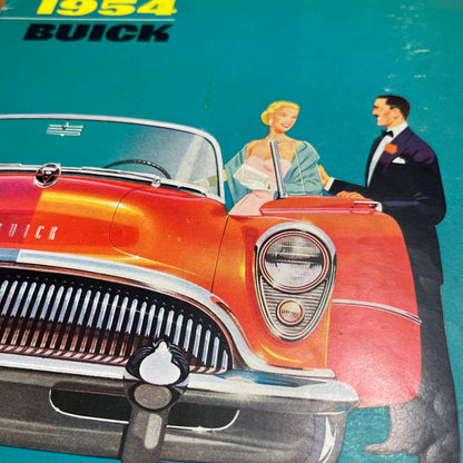 1954 Buick Full Color Booklet Roadmaster Special Century Skylark Brochure B2