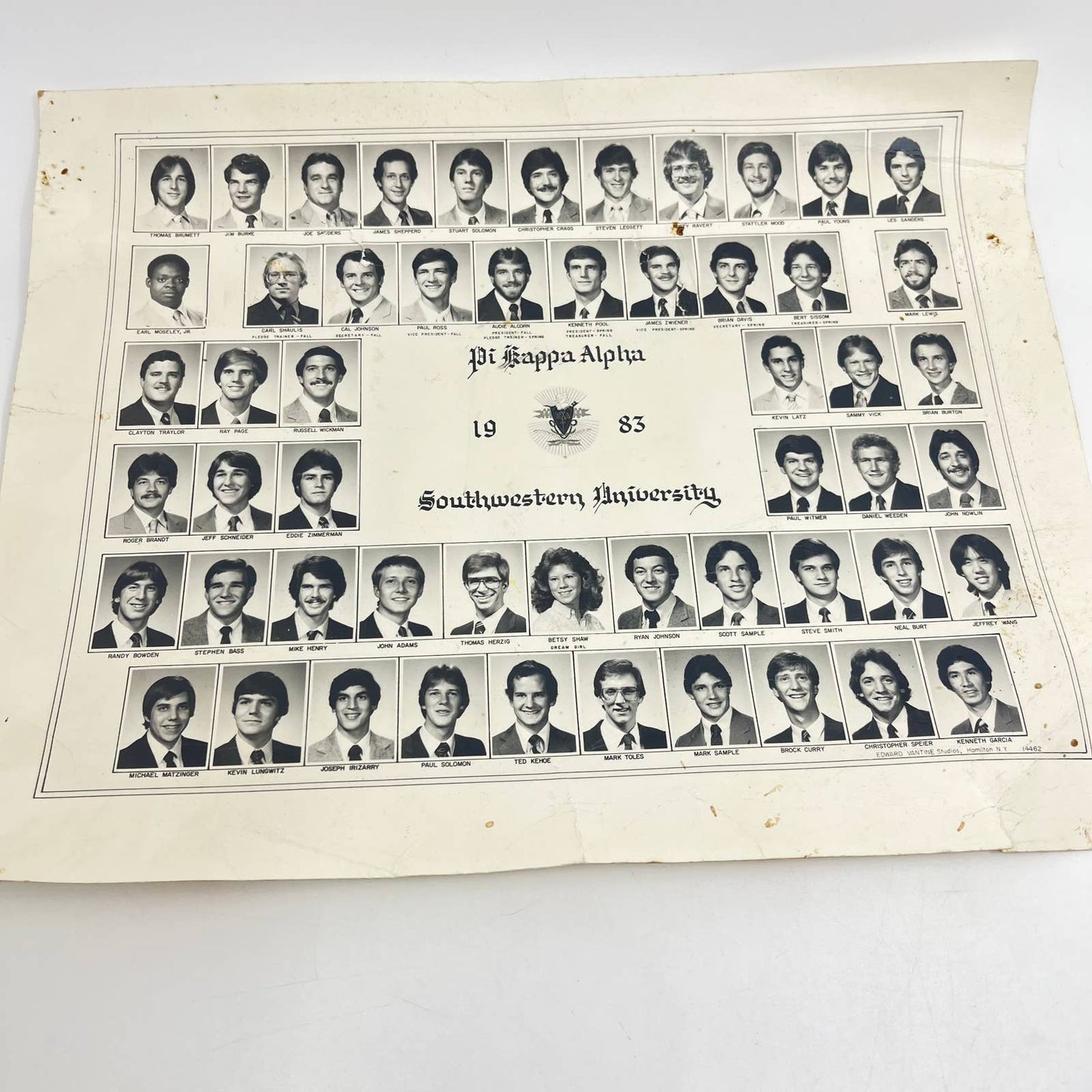 1980s Huge Lot of Alpha Delta Pi Southwestern University Sorority Memorabilia