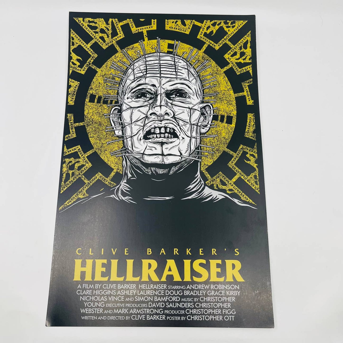 Clive Barker’s Hellraiser Christopher Ott Limited Edition Movie Poster 11x17 FL2