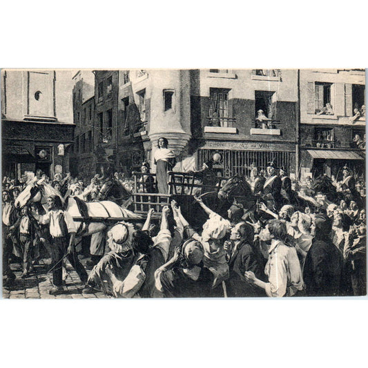 Salons de Paris Beringuier (Eugene) Charlotte Corday Original Postcard TK1-P20