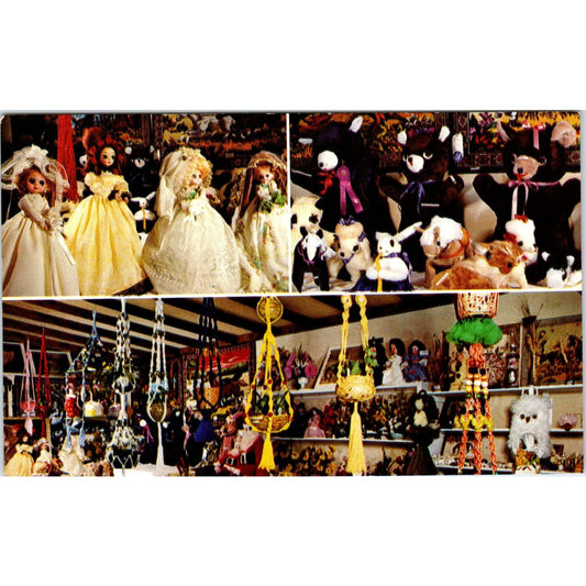 The Craft Barn in Whitney Nebraska 1980 Original Postcard PB7