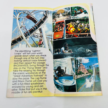 1979 Six Flags Great Adventure Amusement Theme Park Brochure New Jersey SC1