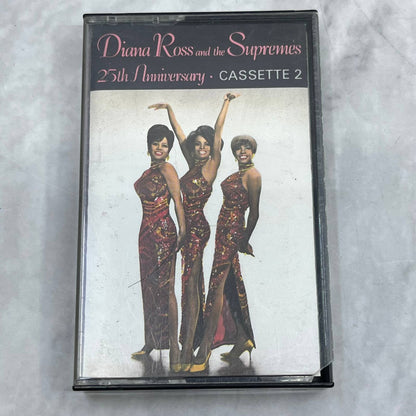 Diana Ross and the Supremes - 25th Anniversary Tape 2 - Cassette Tape TF6-26