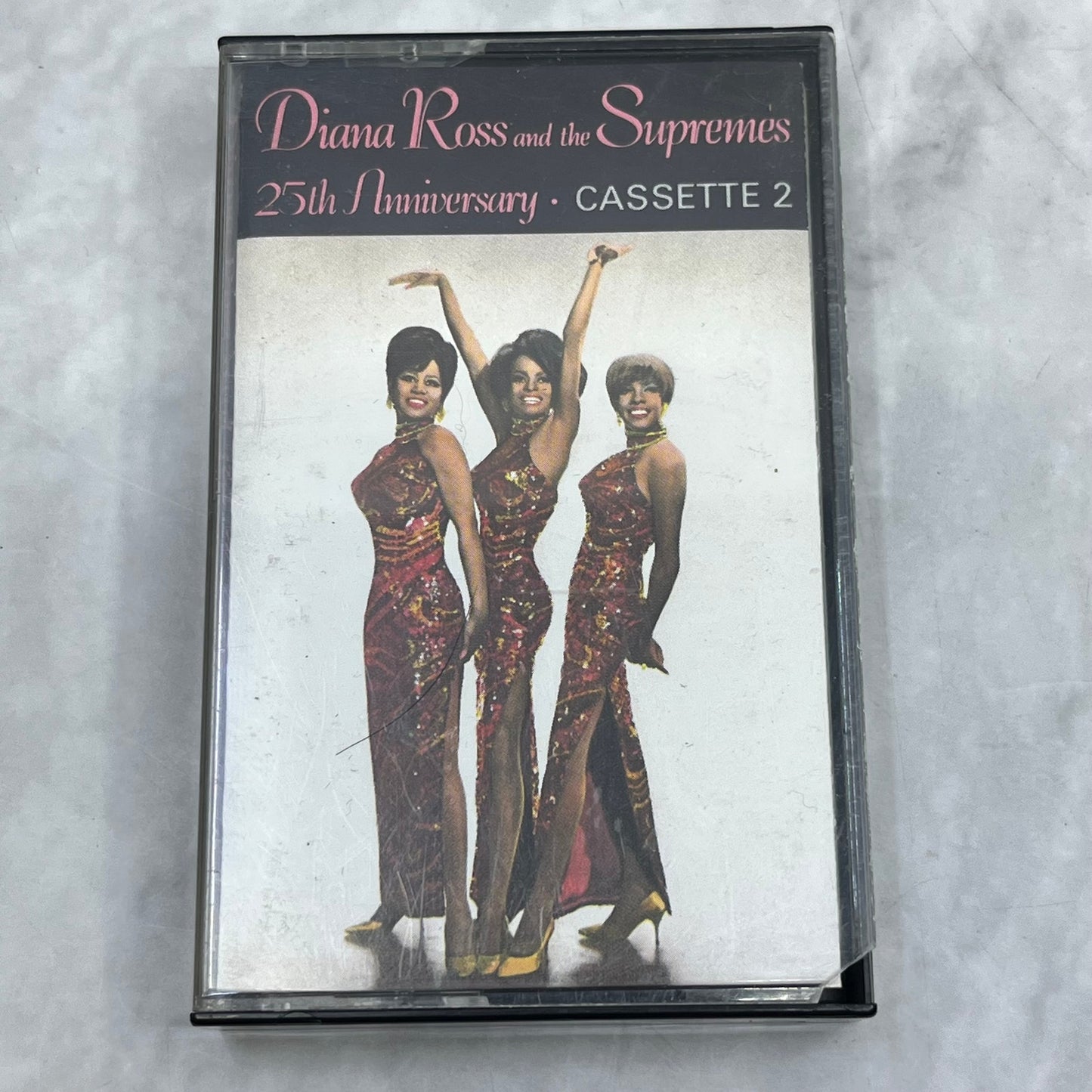 Diana Ross and the Supremes - 25th Anniversary Tape 2 - Cassette Tape TH9-C1