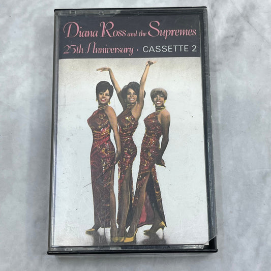 Diana Ross and the Supremes - 25th Anniversary Tape 2 - Cassette Tape TH9-C1