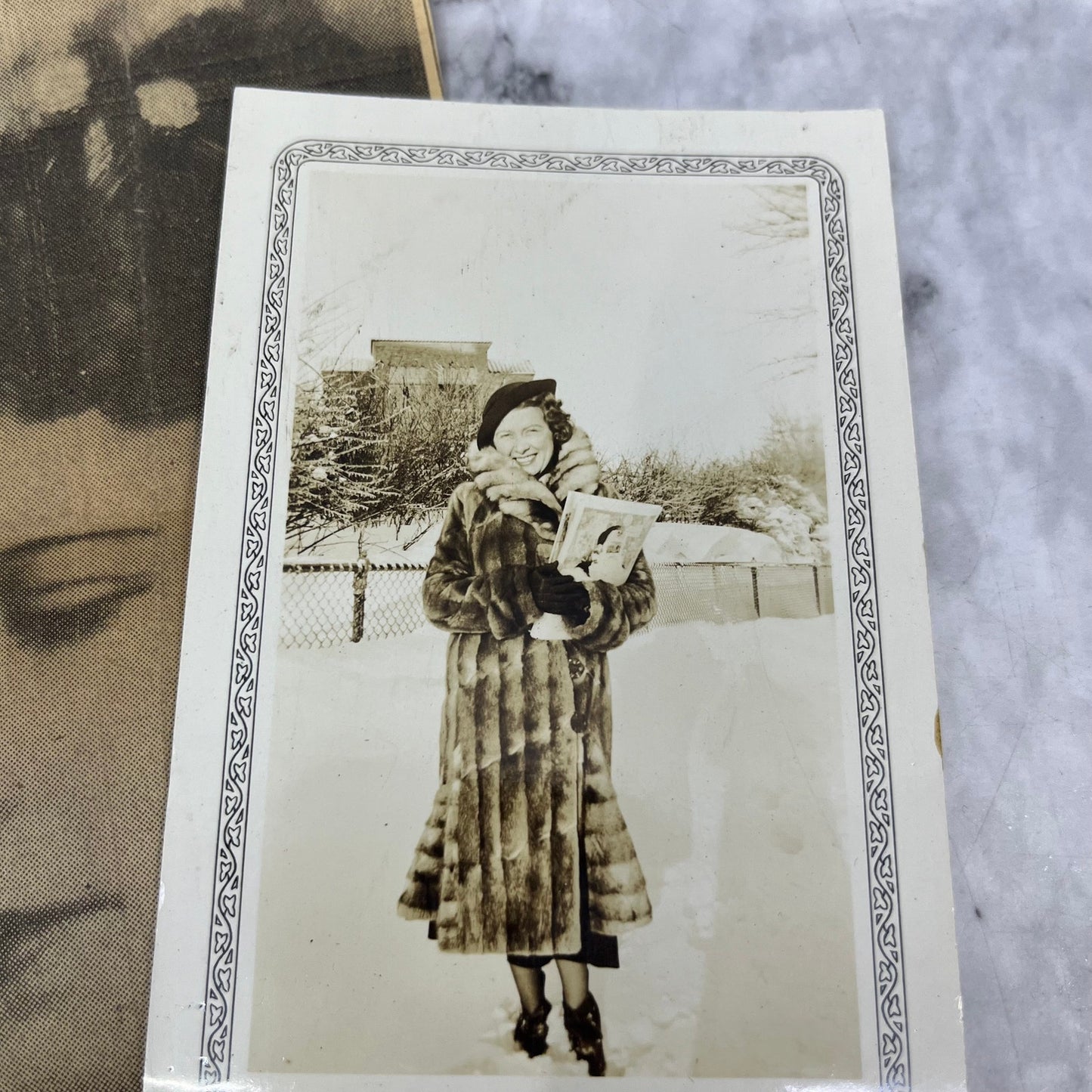 1934 Photo & Article Mrs Gerald Wallwork Lee Holland McElroy Columbus MS P4-9