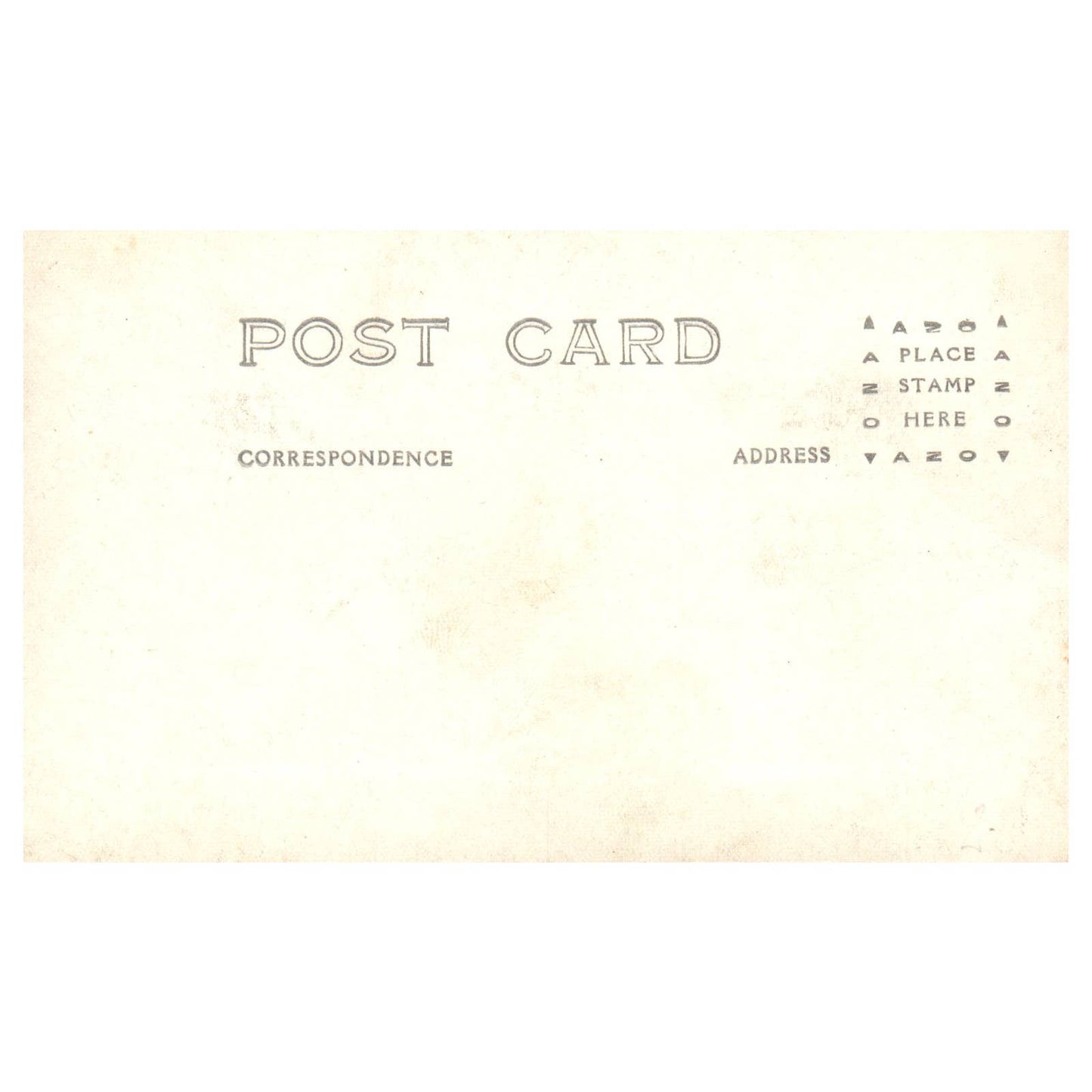 WWI Battleship A Foc'stle Flood - Original Postcard RPPC TJ8-4