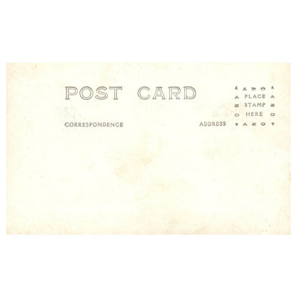 WWI Battleship A Foc'stle Flood - Original Postcard RPPC TJ8-4