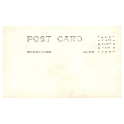 WWI Battleship A Foc'stle Flood - Original Postcard RPPC P3-6