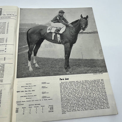 1950 March Turf and Sport Magazine Horse Racing Dawn Riders Russ Ellis TG6