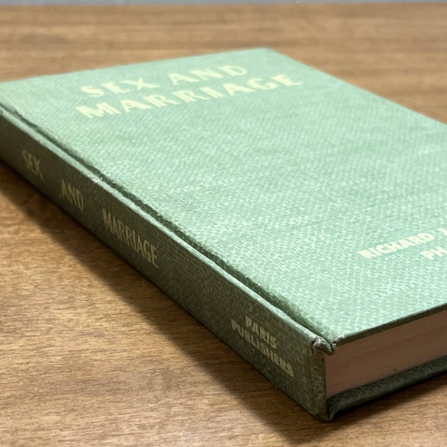 Sex and Marriage Richard J. Lambert 1945 Hardcover Paris Publications TH8