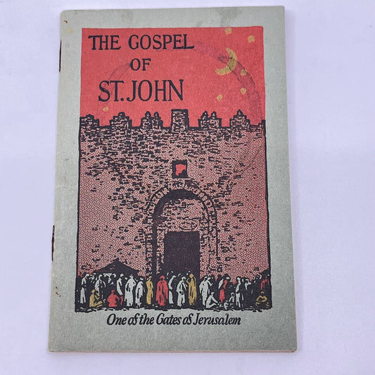 1940s The Gospel According to St. John Pocket Book American Bible Society TF7