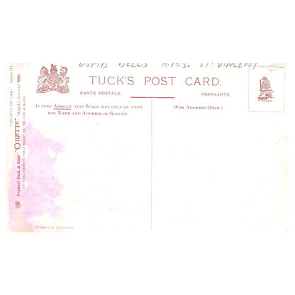 Navy Dumbbell Drills HMS St. Vincent Raphael Tuck - Original Postcard TJ8-5