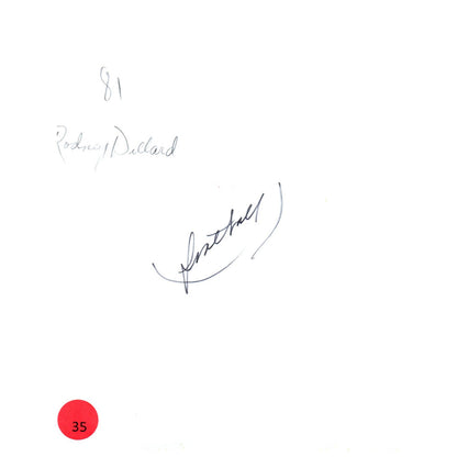 1981 Press Photo Football Lakewood High School Player Rodney Dillard 6x8" AD3