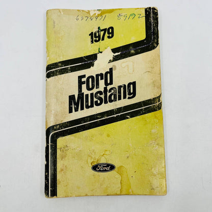 1979 Ford Mustang Owners Manual User Guide Book Original First Print BA1