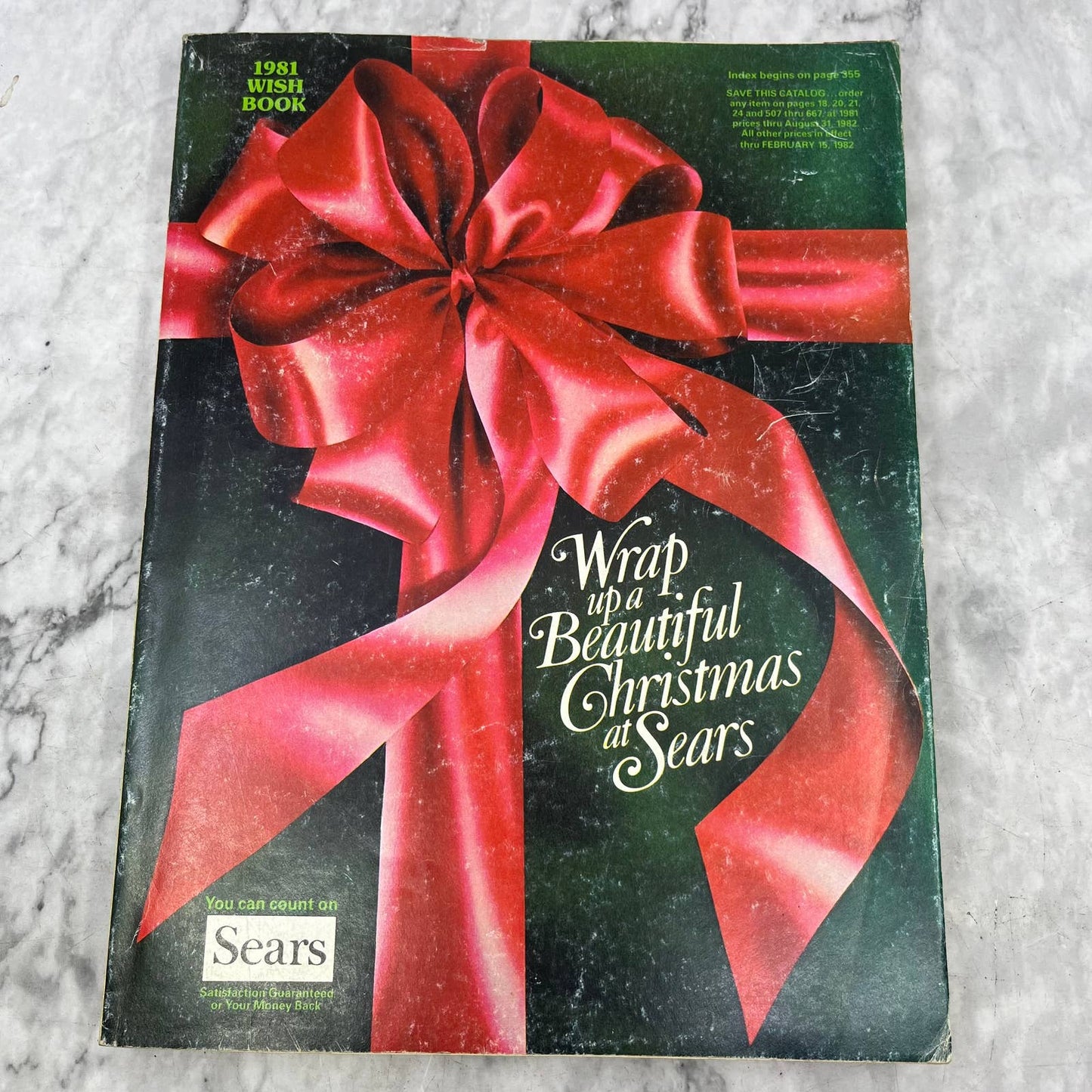 Vintage Sears Wish Book 1981 Christmas Toy Catalog Barbie, Star Wars, Lego S3