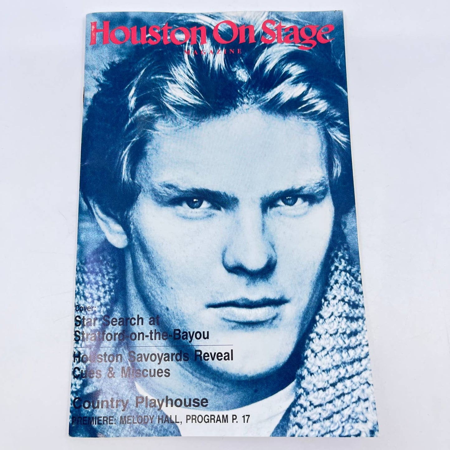 1984 July - Houston On Stage Magazine - Shakespeare Festival TF7