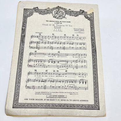 1921 Drifting & Dreaming Haven Gillespie Van Alstyne Hawaiian Sheet Music