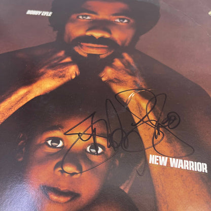 Bobby Lyle New Warrior Record Autographed Signed Authenticated TH3