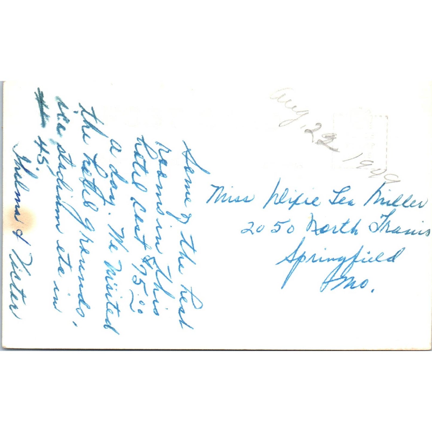 Broadmoor Hotel From the Lake Colorado Springs Colorado Original Postcard TK1-28