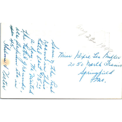 Broadmoor Hotel From the Lake Colorado Springs Colorado Original Postcard P2-2