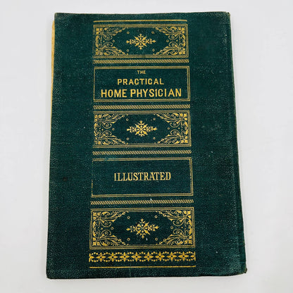 1907 The Practical Home Physician Illustrated Home Remedies Book TA8